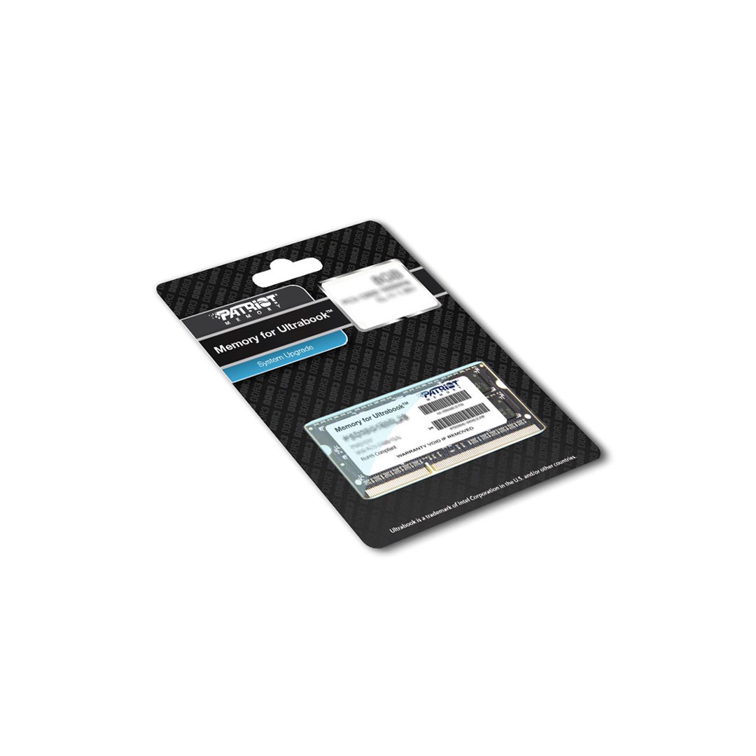 Memorija PATRIOT (8GB, PC3-12800, SODIMM, DDR3, 1600MHz)-3