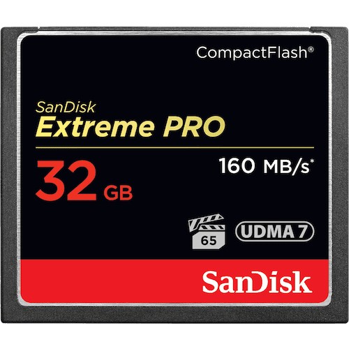 Memorijska kartica SanDisk 32GB Extreme Pro CF (160MB/s, CompactFlash)-1