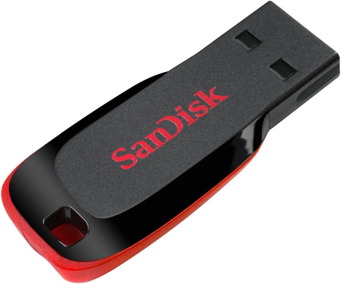 USB stick SanDisk Cruzer Blade 128 GB (USB Type-A 2.0 crno-crveni)