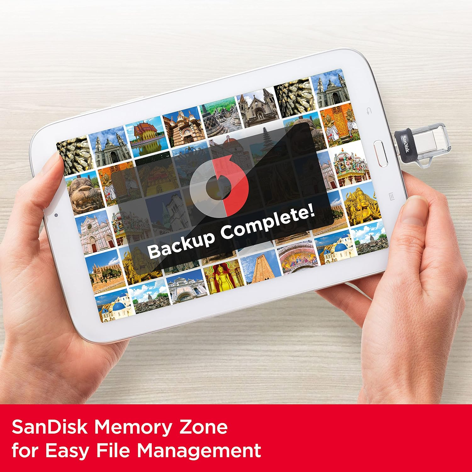 USB memorija Flash Drive SANDISK Ultra Dual M3.0 (256 GB, USB Type-A / Micro-USB 3.2 Gen 1) crni, srebro, prozirno-0
