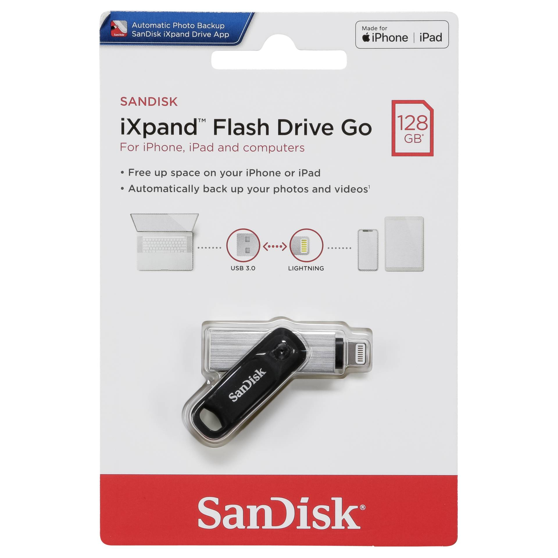 USB flash pogon SANDISK SDIX60N-128G-GN6NE (128 GB, 3.2 Gen 1, siva, srebrna)-2
