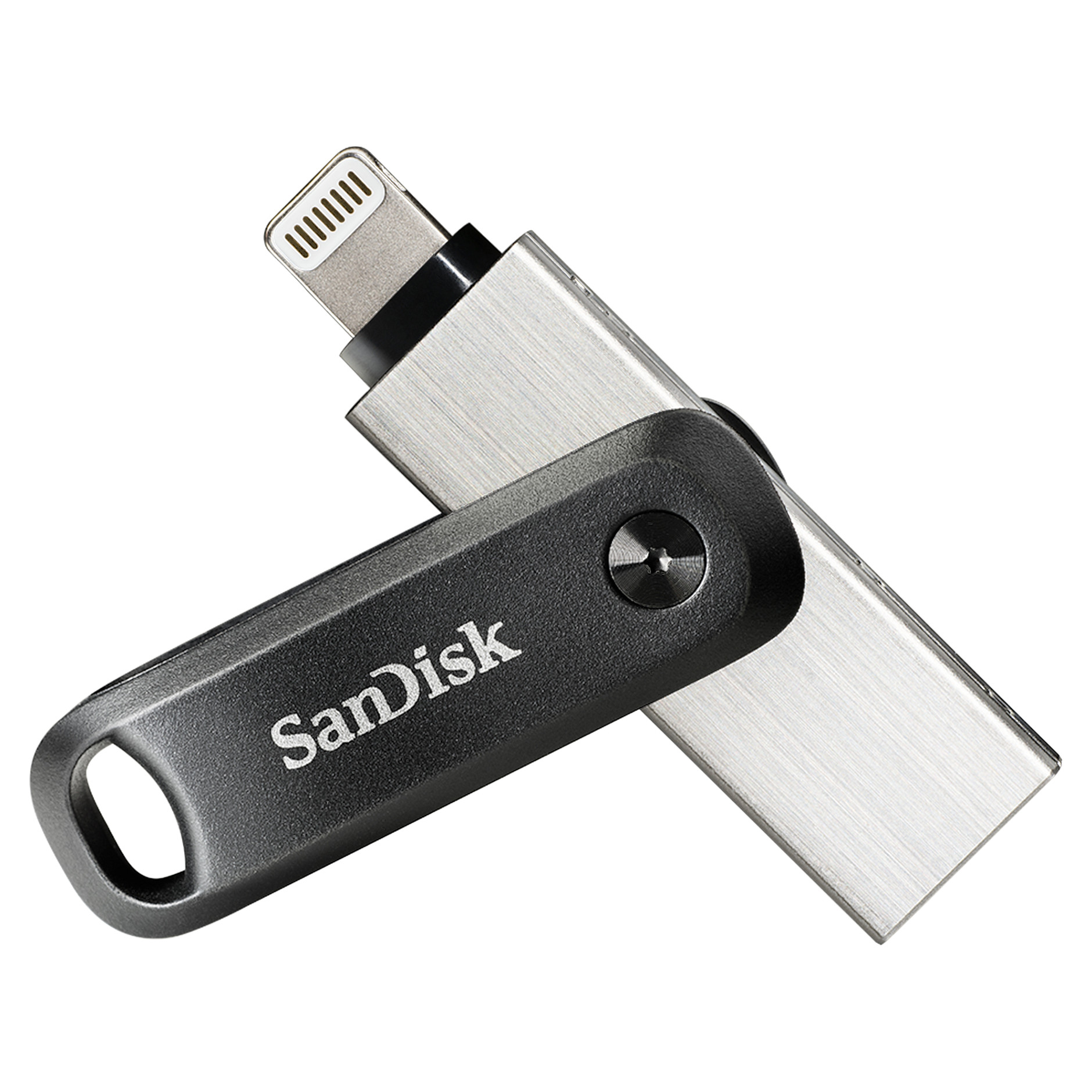 USB flash pogon SANDISK SDIX60N-128G-GN6NE (128 GB, 3.2 Gen 1, siva, srebrna)-3