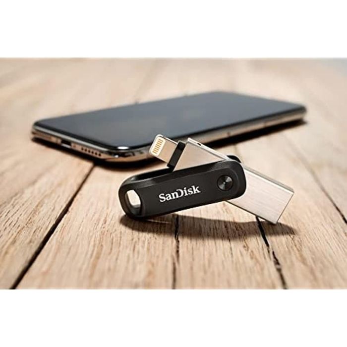 USB stick SANDISK SDIX60N-256G-GN6NE (256 GB, 3.2 Gen 1) srebrno-crni-6