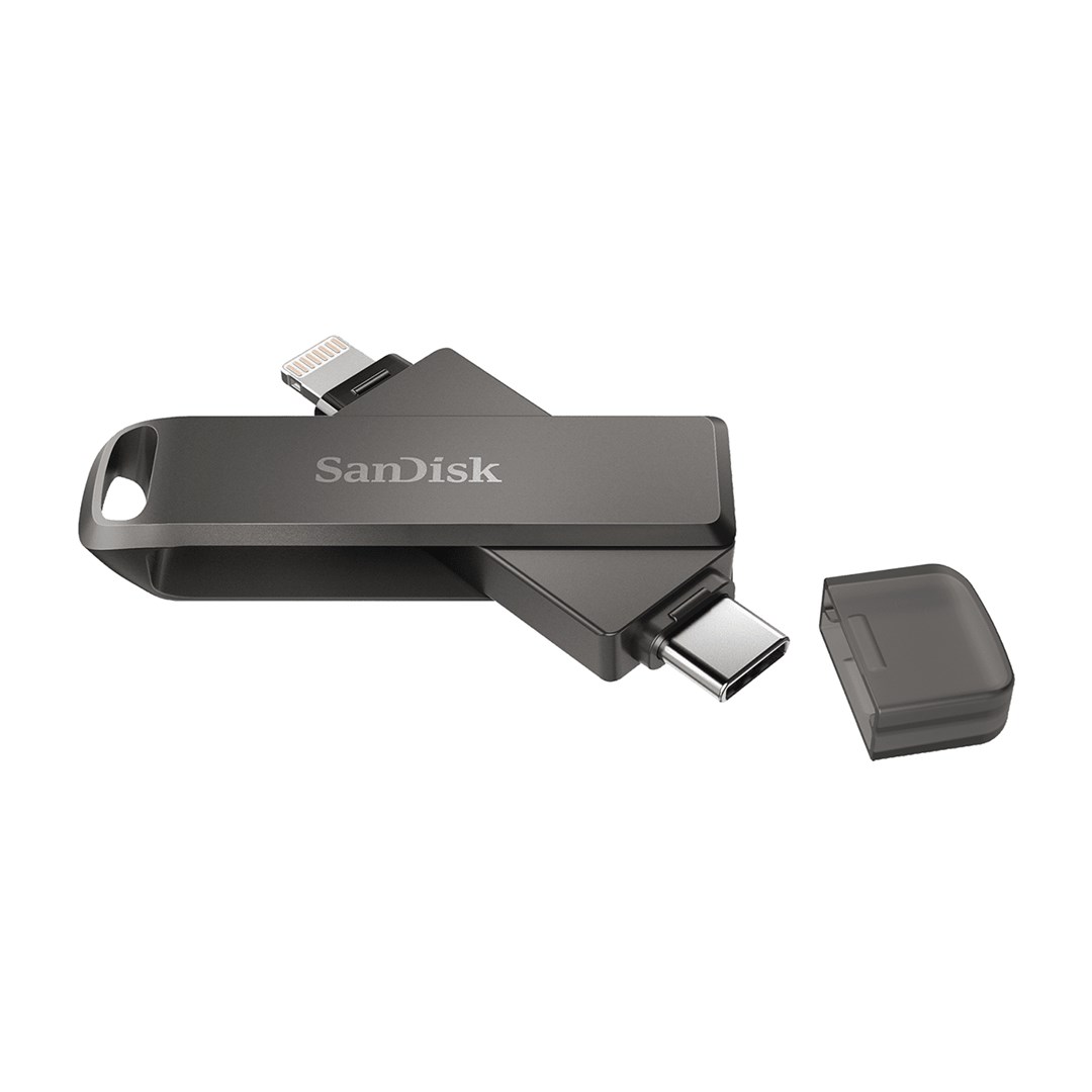 SanDisk iXpand USB flash drive 256 GB USB Type-C / Lightning 3.2 Gen 1 (3.1 Gen 1) crna-2
