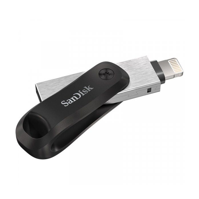 USB stick SANDISK iXpand (64 GB, USB Type-A / Lightning, 3.2 Gen 2) srebrno-crni-2