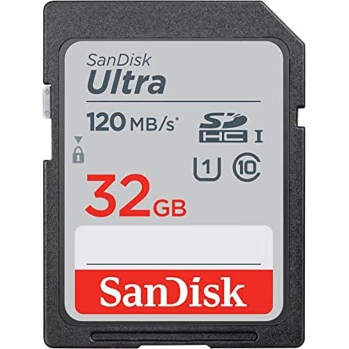 SanDisk Ultra memory card 32 GB SDHC Class 10-0