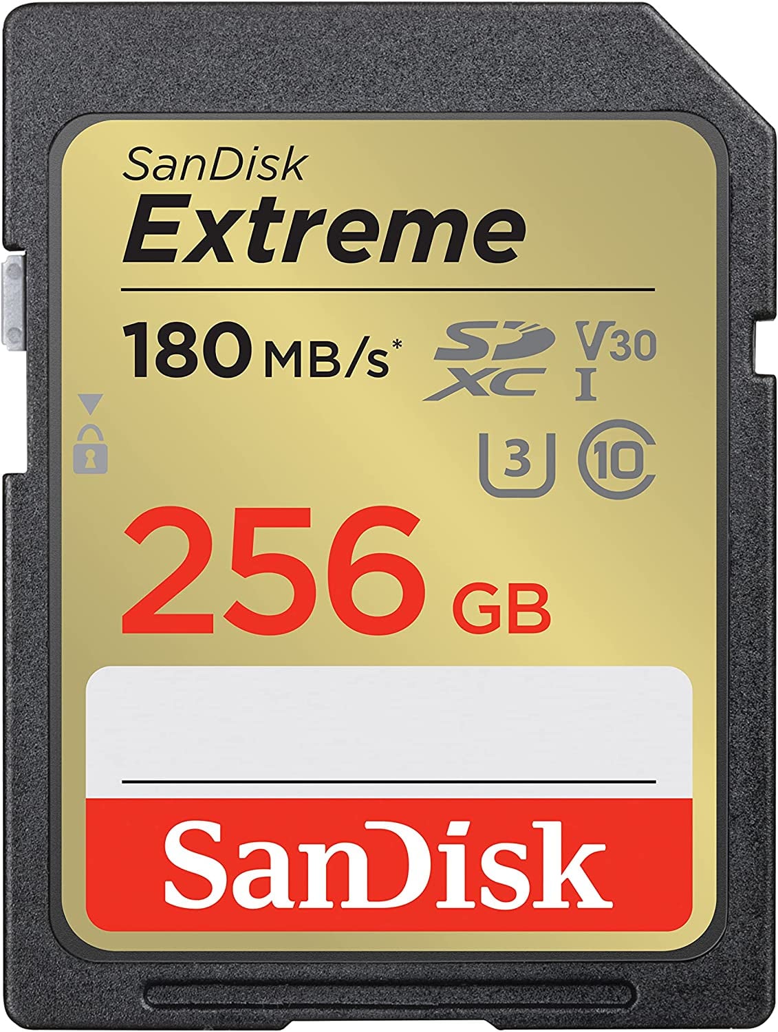SanDisk Extreme 256 GB SDXC UHS-I Class 10-0