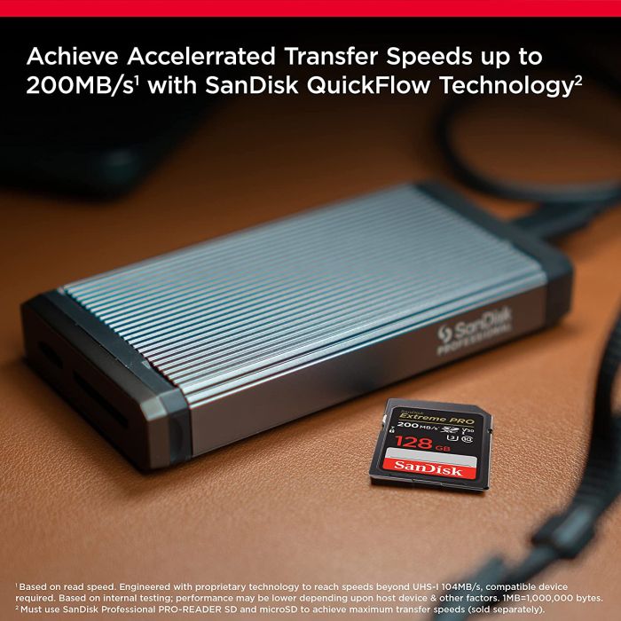 Memorijska kartica SanDisk Extreme Pro 128 GB (SDXC UHS-I klasa 10)-1