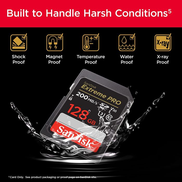 Memorijska kartica SanDisk Extreme Pro 128 GB (SDXC UHS-I klasa 10)-4