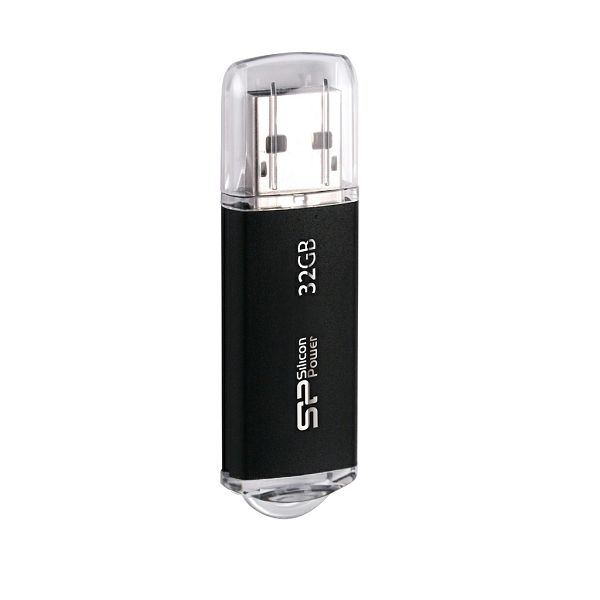SP USB 2.0 FLASH DRIVE ULTIMA U02 32GB CRNI-0