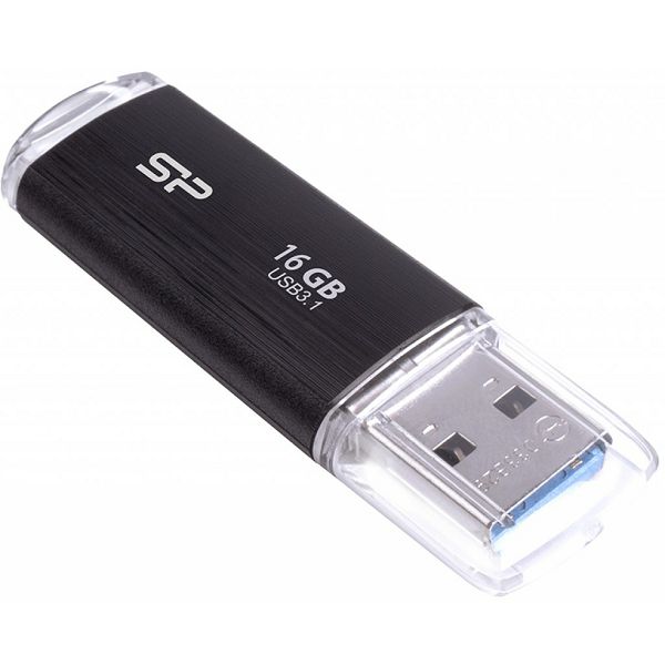 Pendrive USB Flash Drive Silicon Power Blaze B02 16 GB USB Type-A 3.2 Gen 1 (SP016GBUF3B02V1K crni)-0