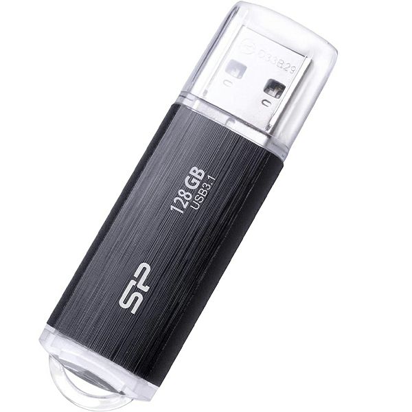 Pendrive USB Flash Drive Silicon Power Blaze B02 128 GB USB Type-A 3.2 Gen 1 (SP128GBUF3B02V1K crni)-0