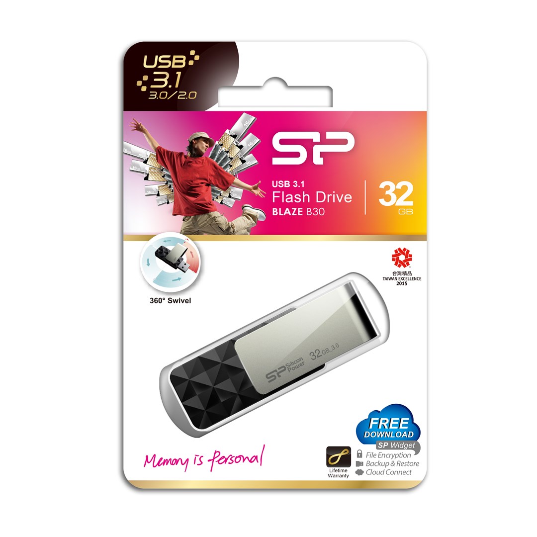 USB Flash pogon SILICON POWER Blaze B30 (32 GB, USB Type-A, 3.0)-8
