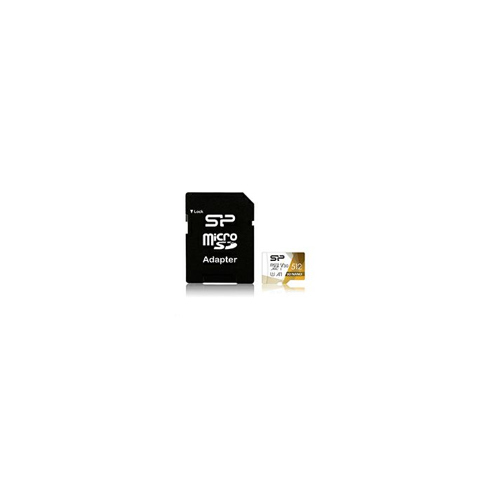 Memorijska kartica Silicon Power Superior Pro Šarena MicroSDXC klasa 10 UHS-I + SD adapter (SP512GBSTXDU3V20AB) 512 GB-1