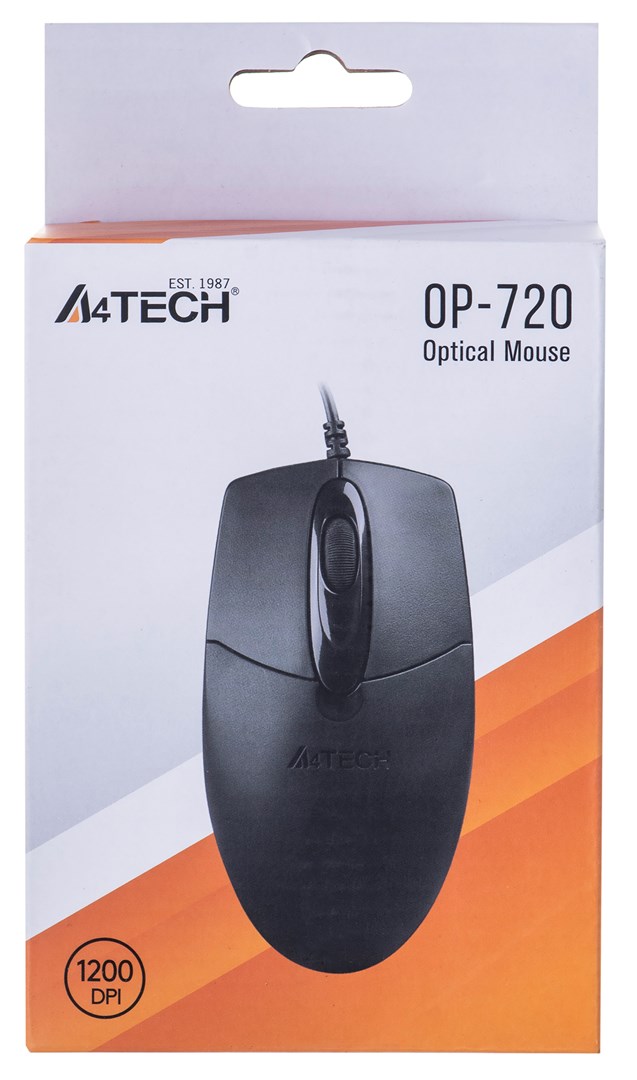 Miš A4TECH OP-720 (USB Type-A optički 800 DPI)-1