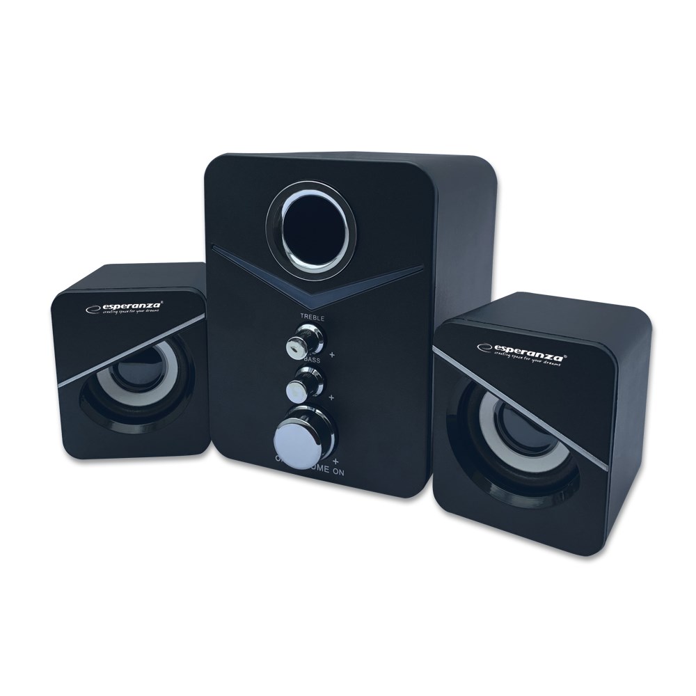 Zvučnički set USB 2.1 ESPERANZA EP153 (6 W) crni-0