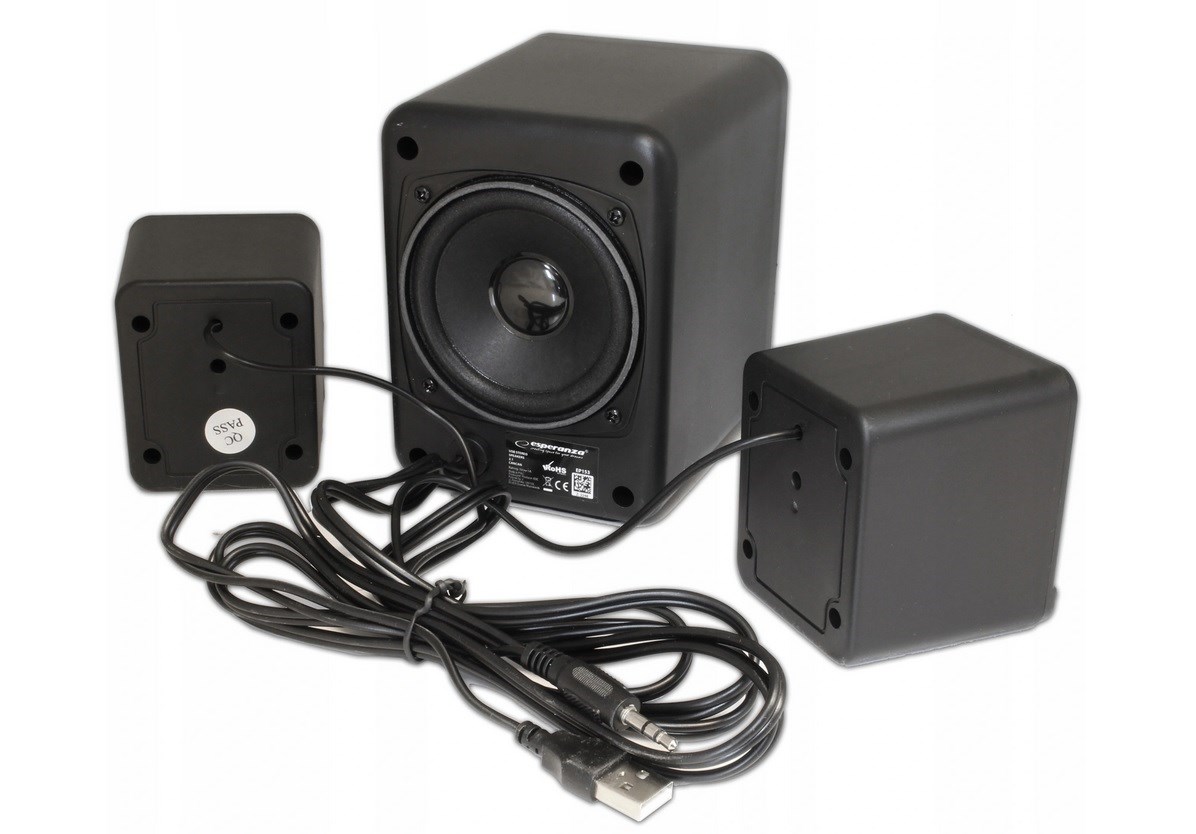 Zvučnički set USB 2.1 ESPERANZA EP153 (6 W) crni-3