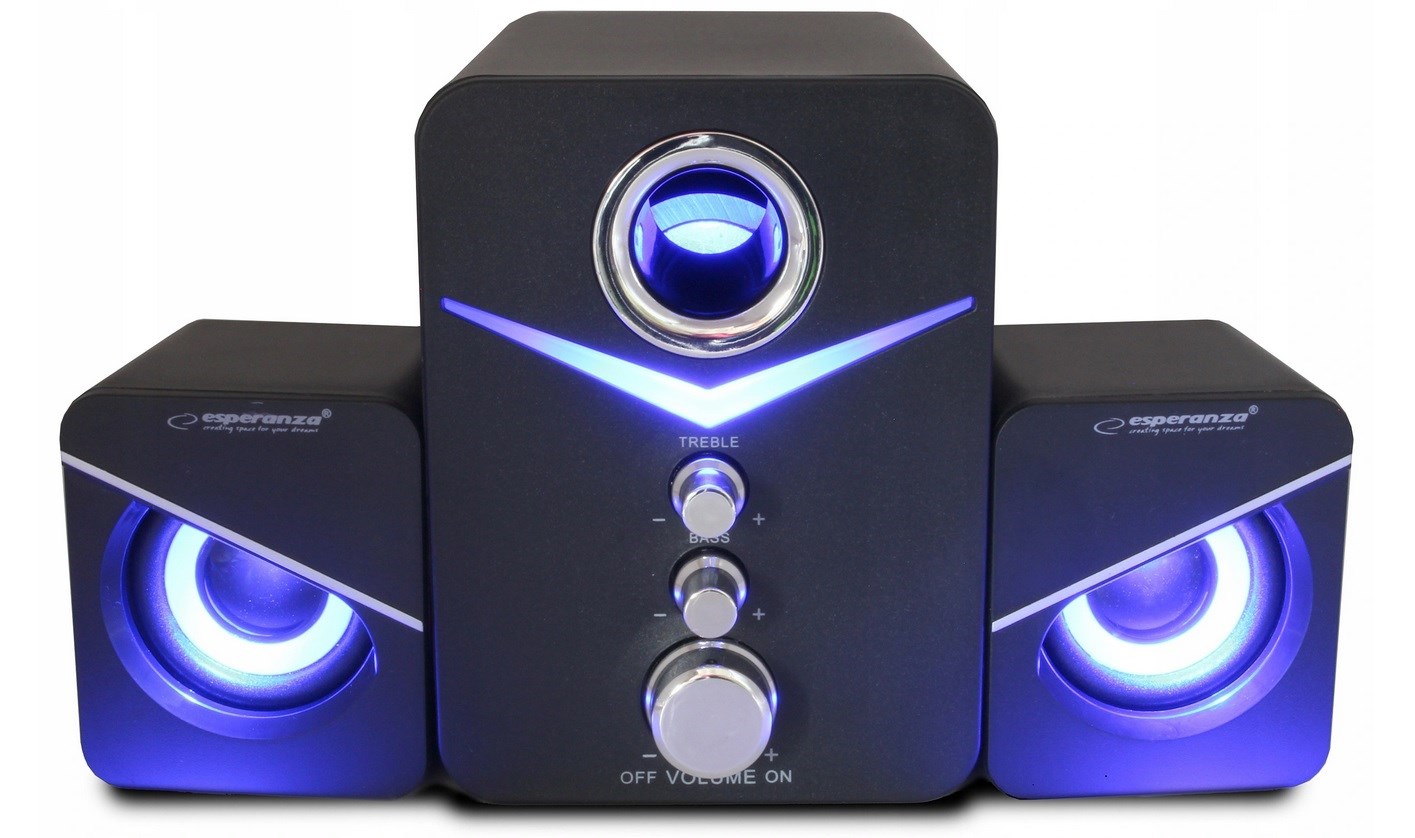 Zvučnički set USB 2.1 ESPERANZA EP153 (6 W) crni-2