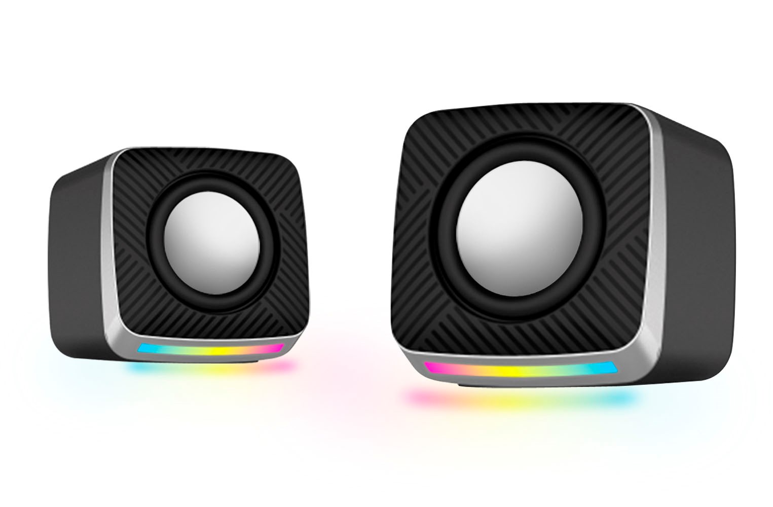 Zvučnici ESPERANZA EGS108 (2.0, LED, 6W) crna-1