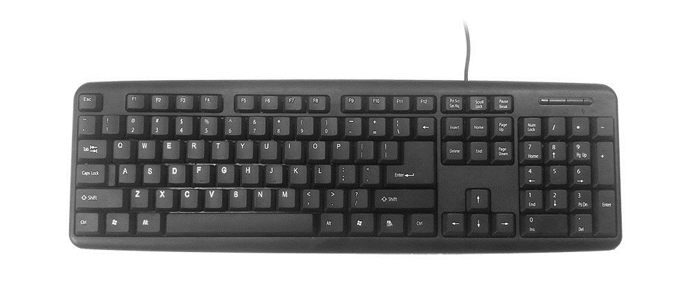 Tipkovnica GEMBIRD KB-U-103 (USB, US engleski) crna-3
