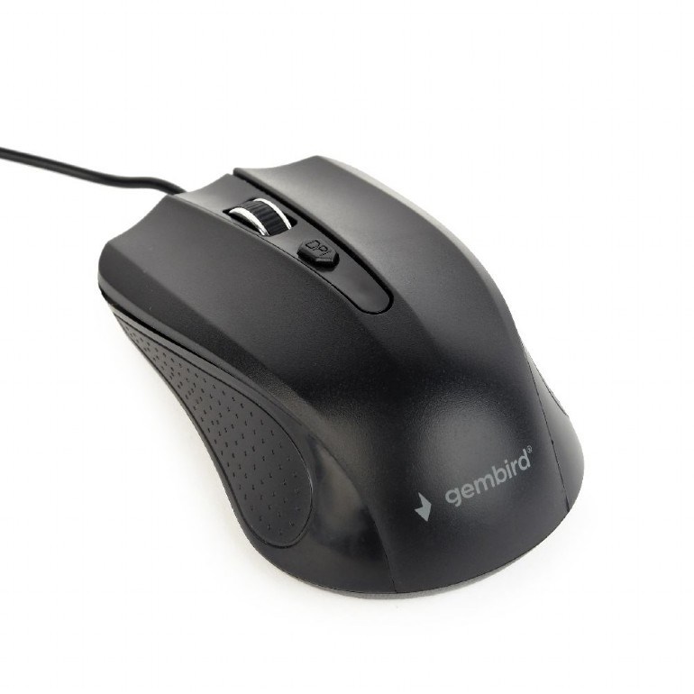 Miš GEMBIRD MUS-4B-01 (optički, ambidexter, USB Type-A, 1200 DPI)-1