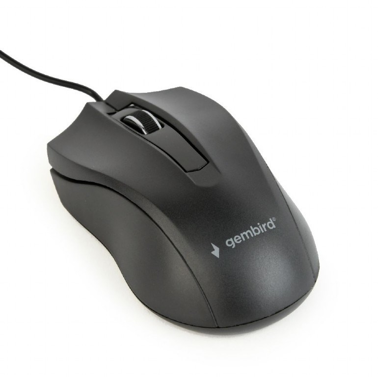 Miš GEMBIRD MUS-3B-01 (optički, ambidexter, USB Type-A, 1000 DPI)-2