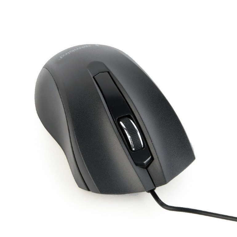 Miš GEMBIRD MUS-3B-01 (optički, ambidexter, USB Type-A, 1000 DPI)-0