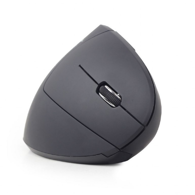 Miš GEMBIRD MUSW-ERGO-01 (ergonomski, RF bežični, optički, 1600 dpi, crni)-2