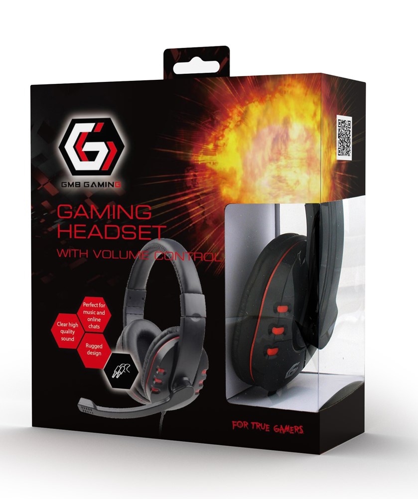 Slušalice GEMBIRD GHS-402 (žičane, Head-band, Gaming) crne-1