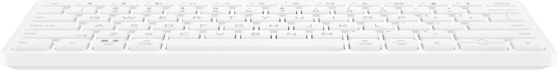 Tipkovnica HP 350 (bežična, bluetooth 5.2, mini, mehanička, 12 hot keys, bijela) – internacionalna non HR tipkovnica-1
