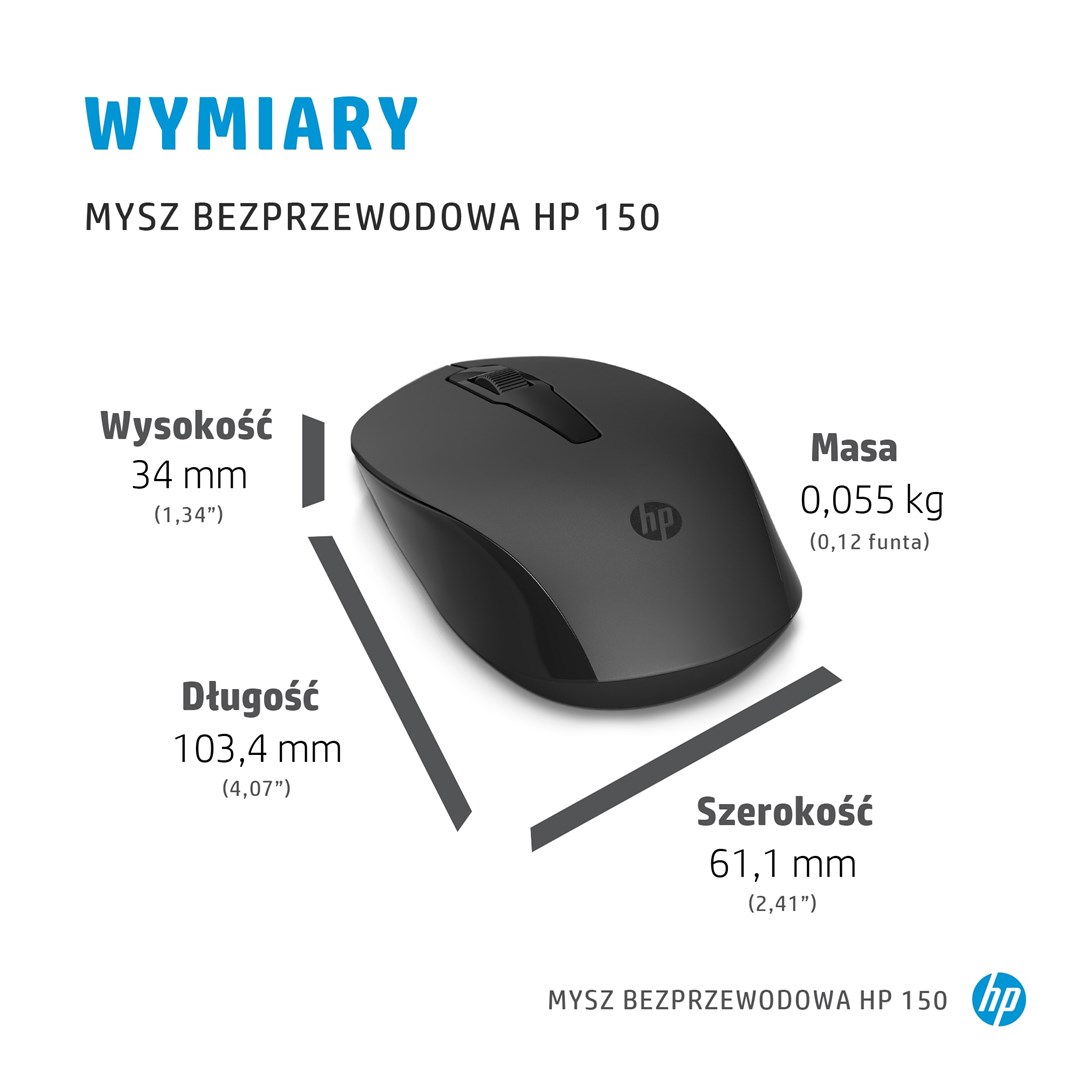 HP 150 Wireless Mouse-8