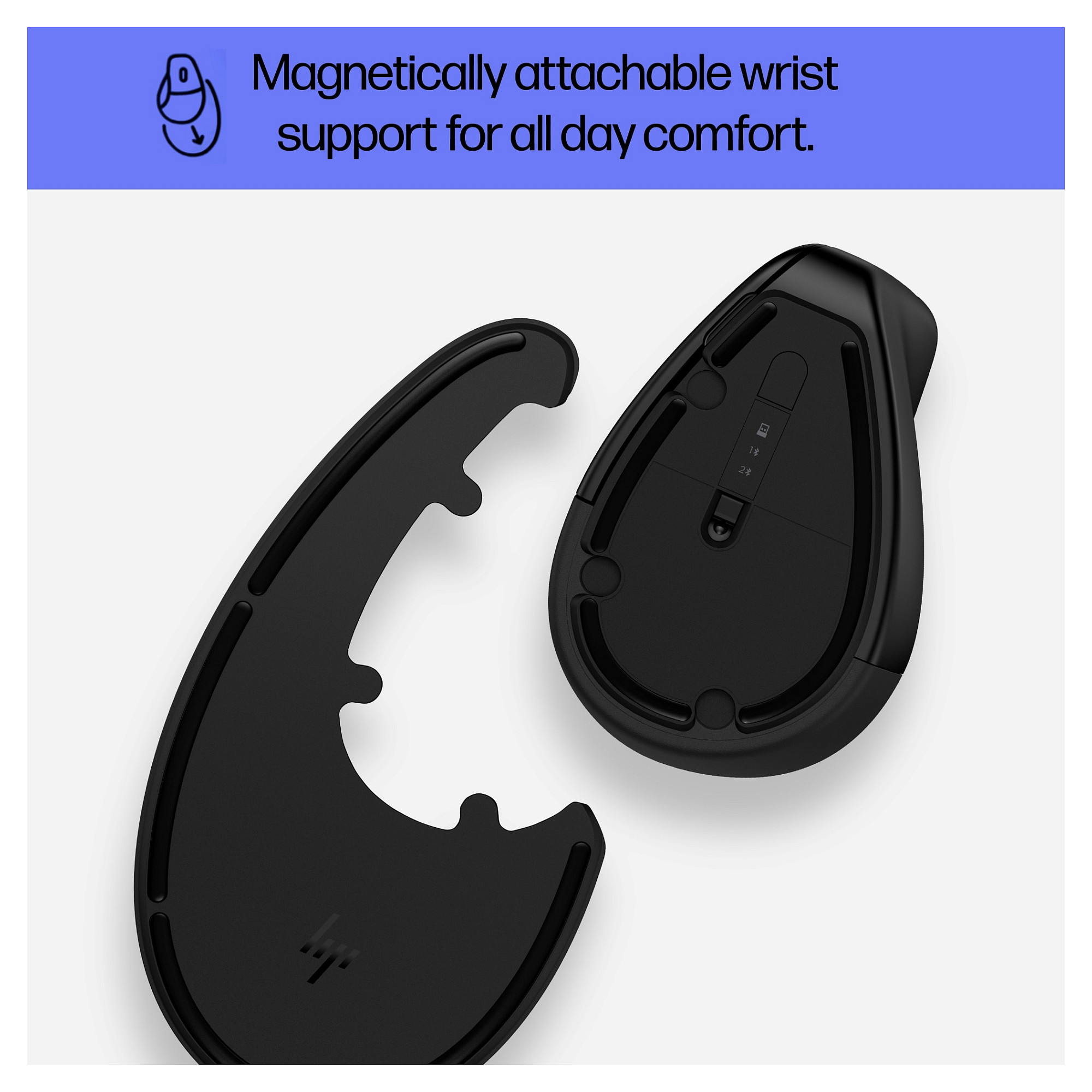 Miš HP 920 Ergonomic bežični Mouse crna boja-3