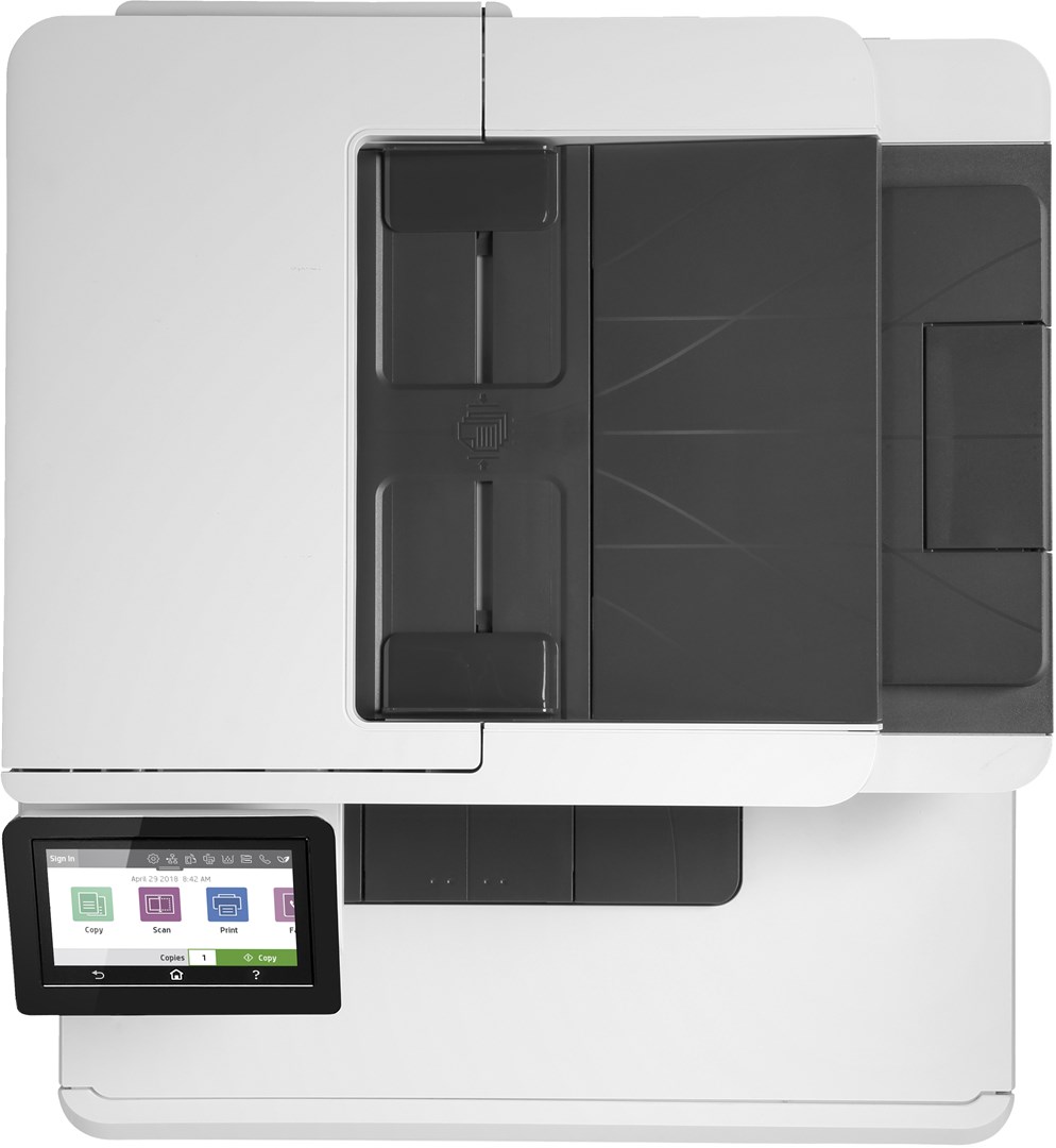 HP Color LaserJet Pro MFP M479fnw, Print, copy, scan, fax, email, Scan to email/PDF; 50-sheet uncurled ADF-2