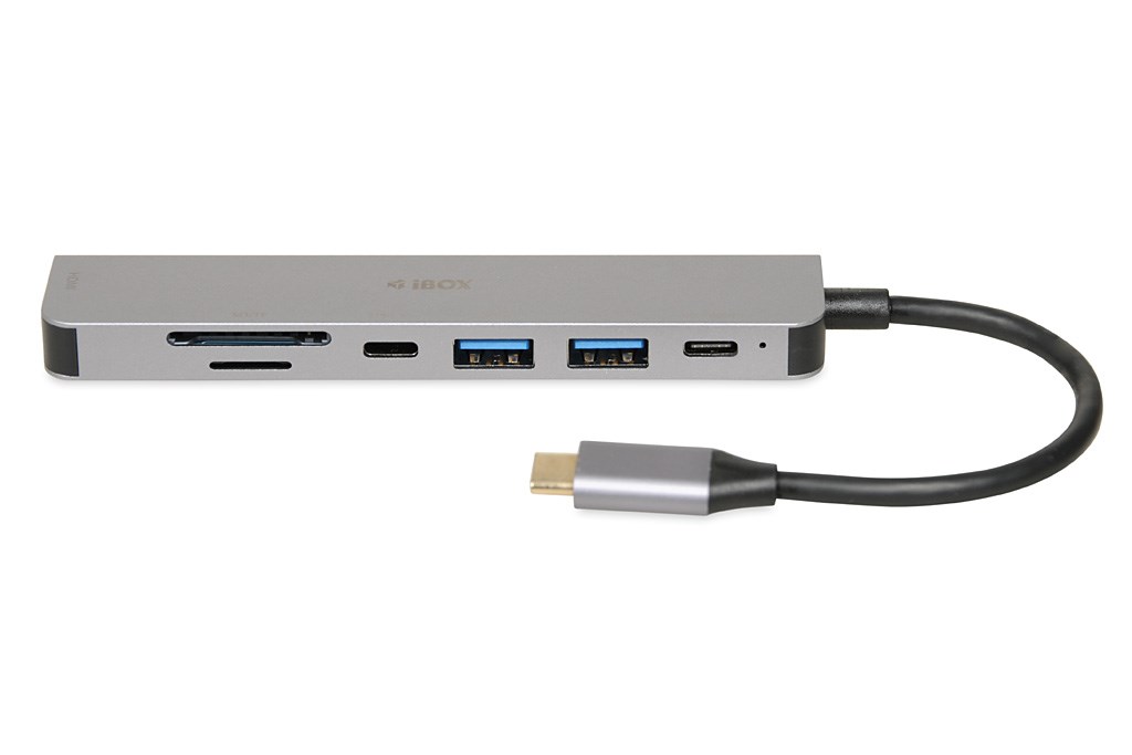 USB priključak IBOX IUH3SL4K (USB 3.2, slim, HDMI, 4K, PD 100W)-4
