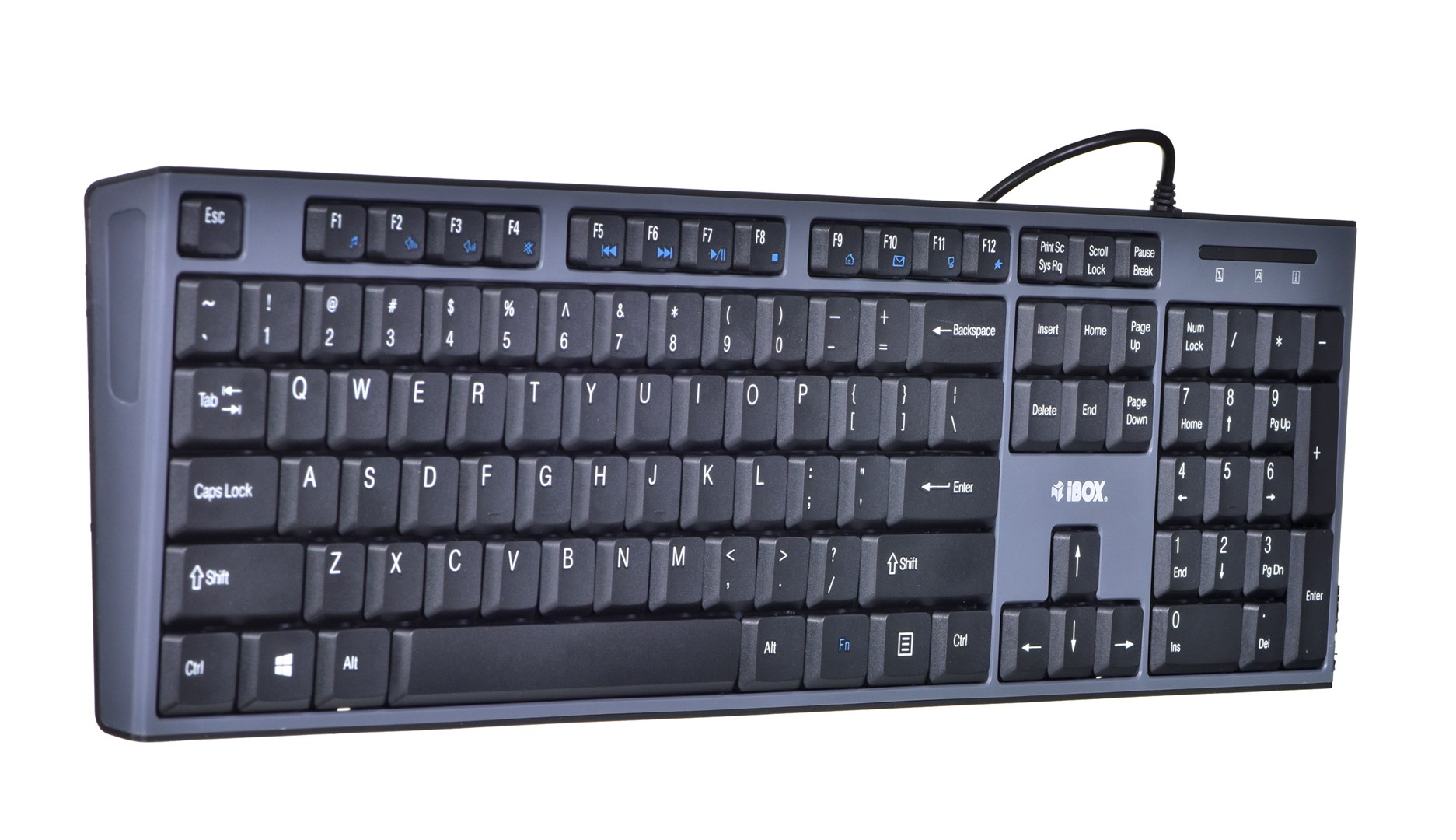Set tipkovnice i miša IBOX IKMS606 (USB 2.0, (US) crni, optički, 800 DPI) – internacionalna non HR tipkovnica-2