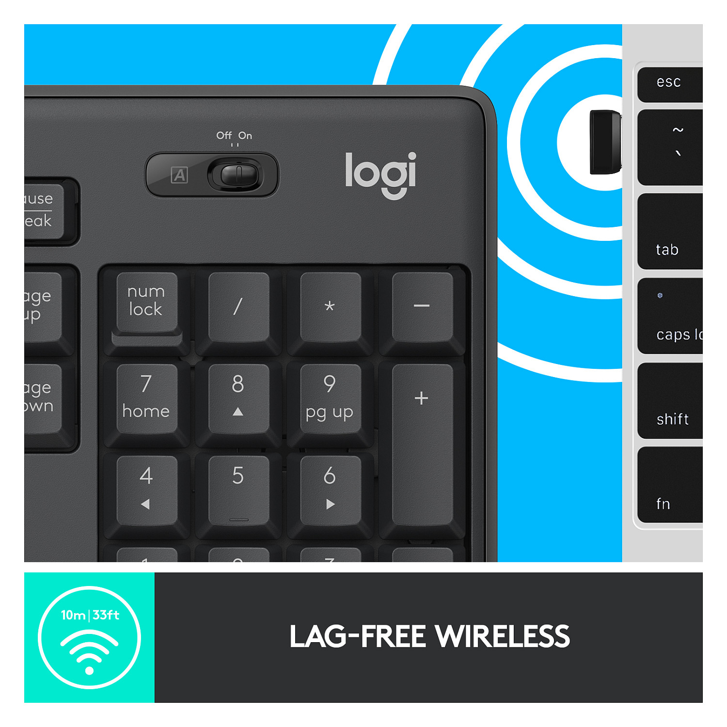 Logitech MK295 Silent Wireless Combo – internacionalna non HR tipkovnica-18