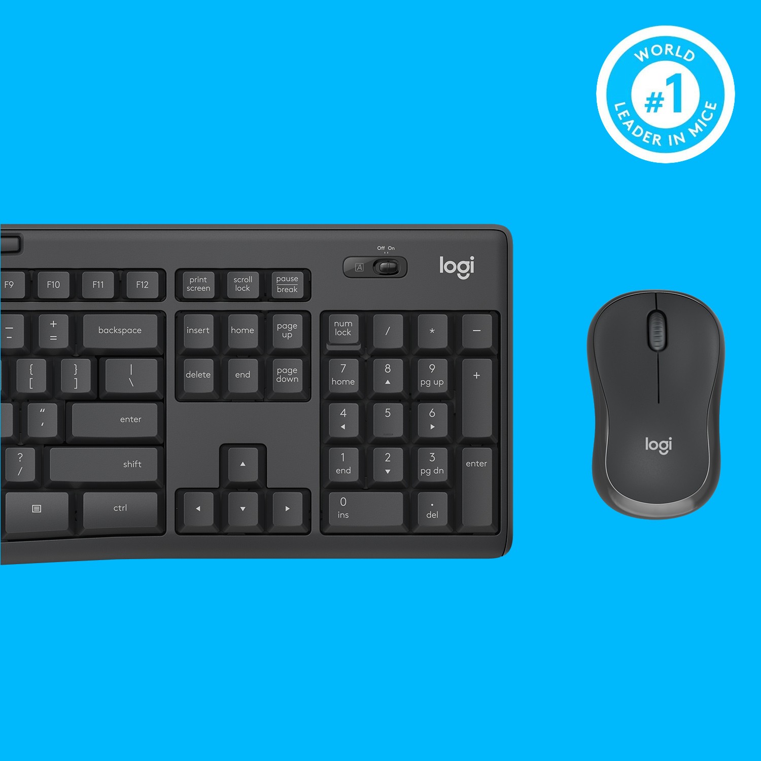 Logitech MK295 Silent Wireless Combo – internacionalna non HR tipkovnica-14