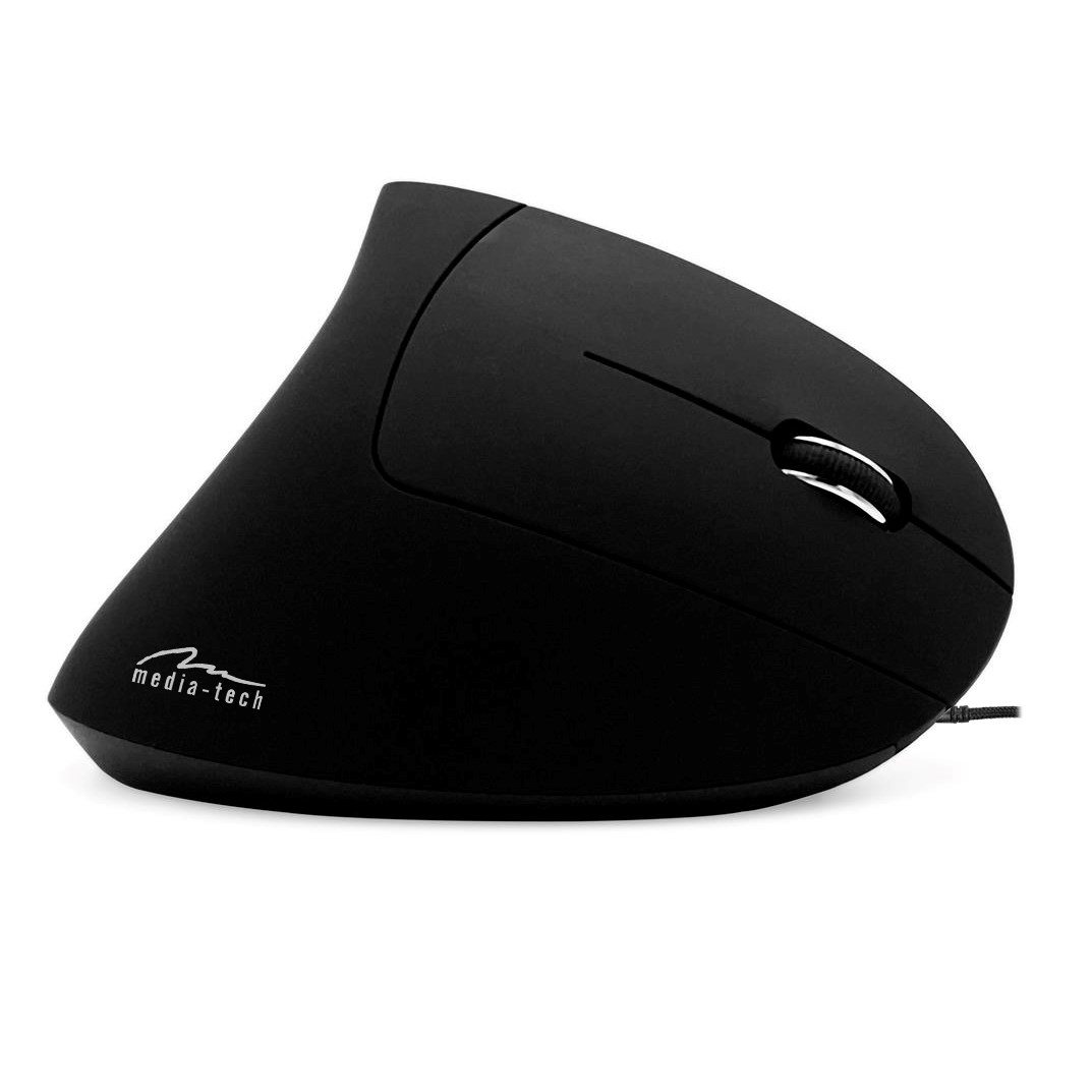 Vertikalni miš MEDIA-TECH VERTIC MT1122 (3200 DPI crni, žični)-3