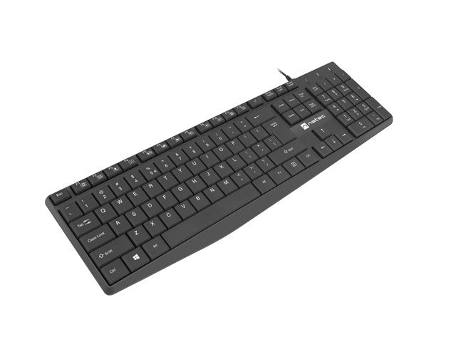 Tipkovnica NATEC Nautilus (US, Slim)-3