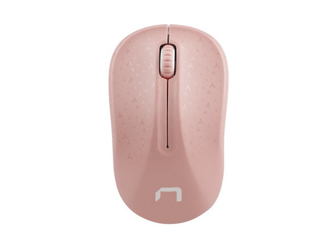 Miš NATEC Toucan Pink & White (1600 dpi, rozi bijeli, bežični)-2