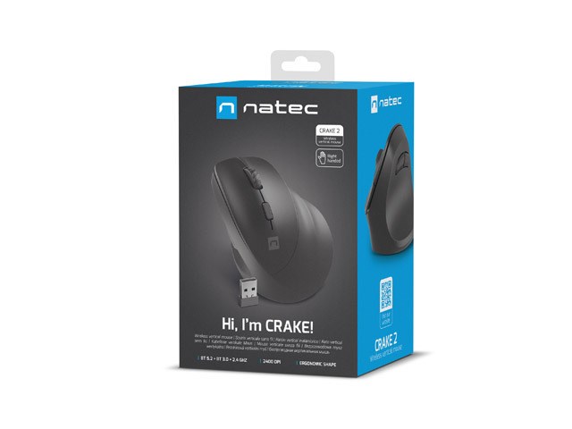 Vertikalni miš NATEC CRAKE 2 WIRELESS-6
