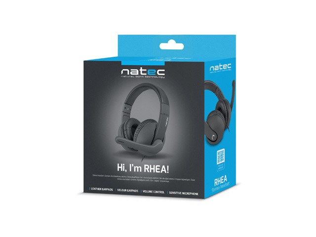 Slušalice NATEC GENESIS RHEA (bežične, Bluetooth, mikrofon) crne-5
