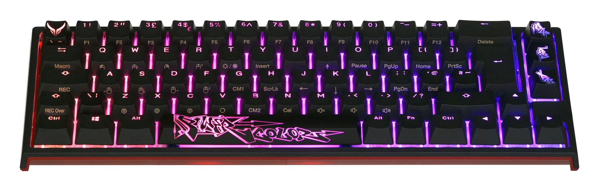 Tipkovnica POWERCOLOR x Ducky One 2 Mini (mehanička, kailh brown, hr layout)-0