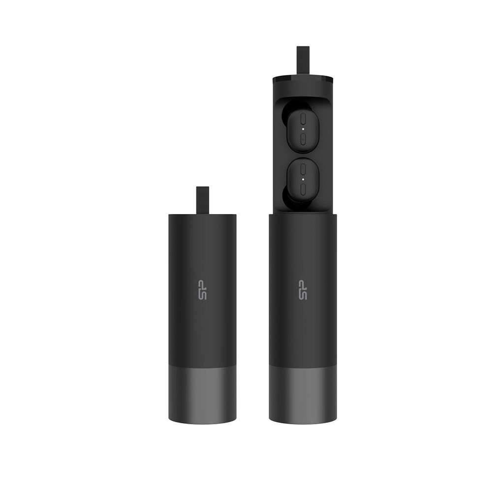 Bežične slušalice SILICON POWER BP81 (in-ear, bluetooth, bez mikrofona, crne)-1