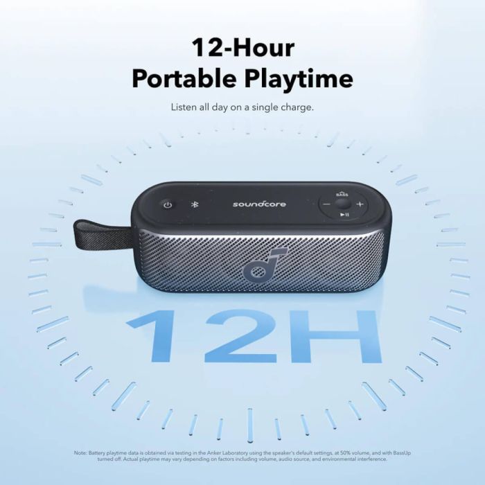 Bluetooth zvučnik ANKER Soundcore Motion 100 plavi (IPX7 vodootporan, baterija 12h, Bluetooth)-1