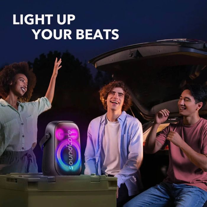 Party zvučnik ANKER Soundcore Rave Neo 2 (80W, Bluetooth, IPX7, USB)-3