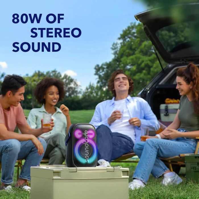 Party zvučnik ANKER Soundcore Rave Neo 2 (80W, Bluetooth, IPX7, USB)-9