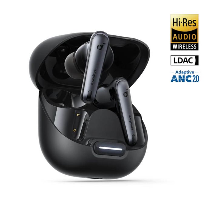 Słuchawki bezprzewodowe Soundcore Liberty 4 NC Czarne (A3947G11)-5