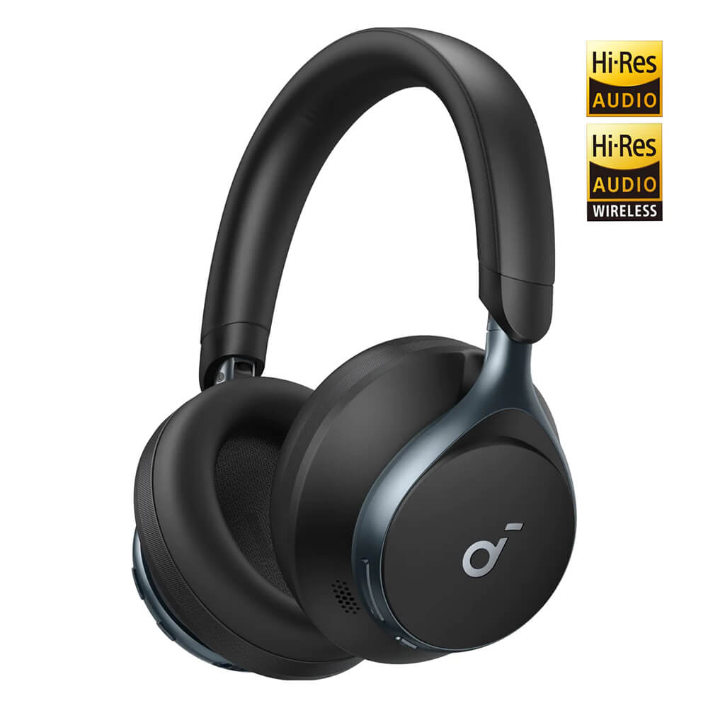 Slušalice ANKER Soundcore Space One (Bluetooth 5.3, ANC, 40 mm, do 55 h, crne)-0