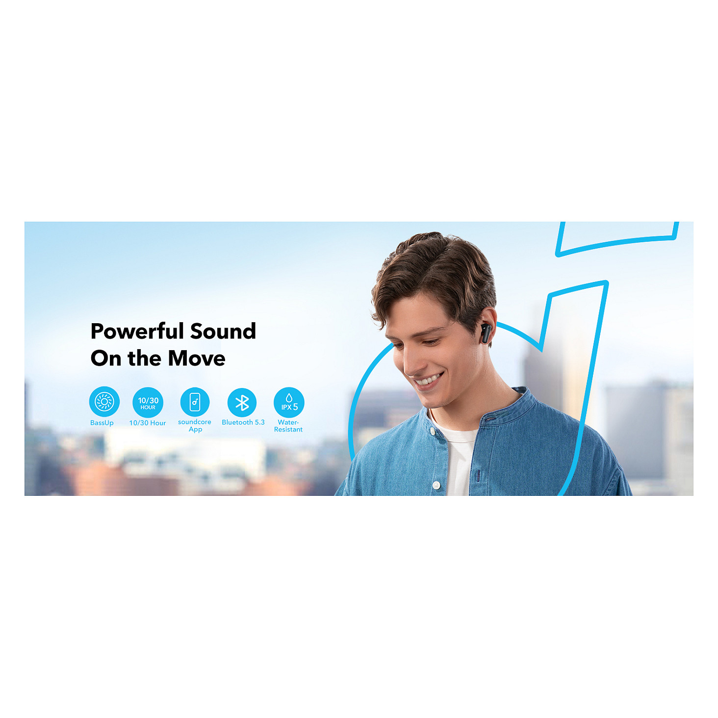 Slušalice ANKER Soundcore R50i crne, A3949G11-5